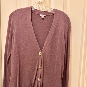 J Jill Long Cardigan Sweater
